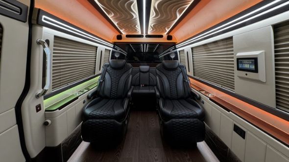 8 passenger sprinter van interior fresno