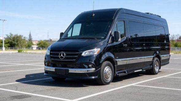 modesto wedding sprinter van rental