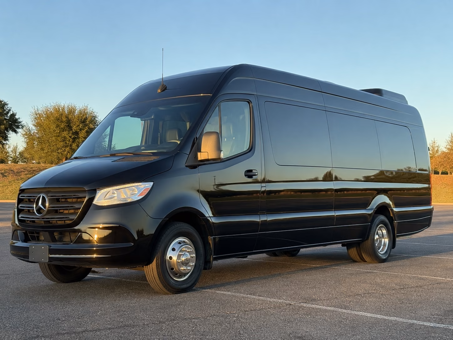 sprinter van rentals for prom photo stops at parks and landmarks around santa maria