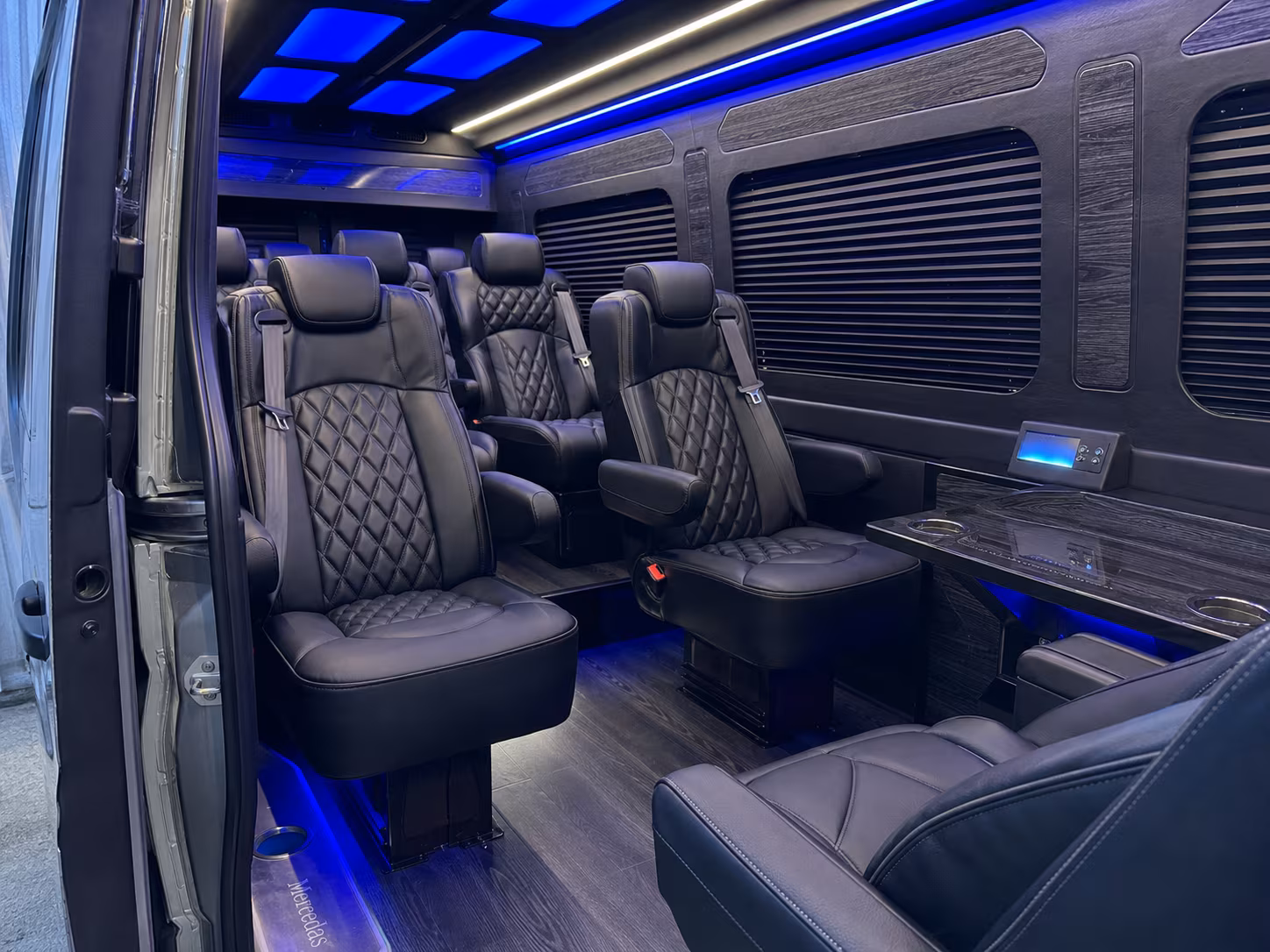 sprinter van transportation for groups and events across santa maria